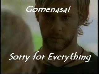 Gomenasai -Sorry For Everything