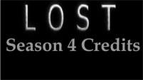 Lost Season 4 Credits