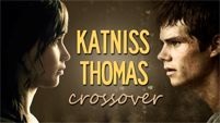 Katniss and Thomas | crossover 