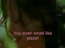 Kate and the Kiss of tomato Pizza